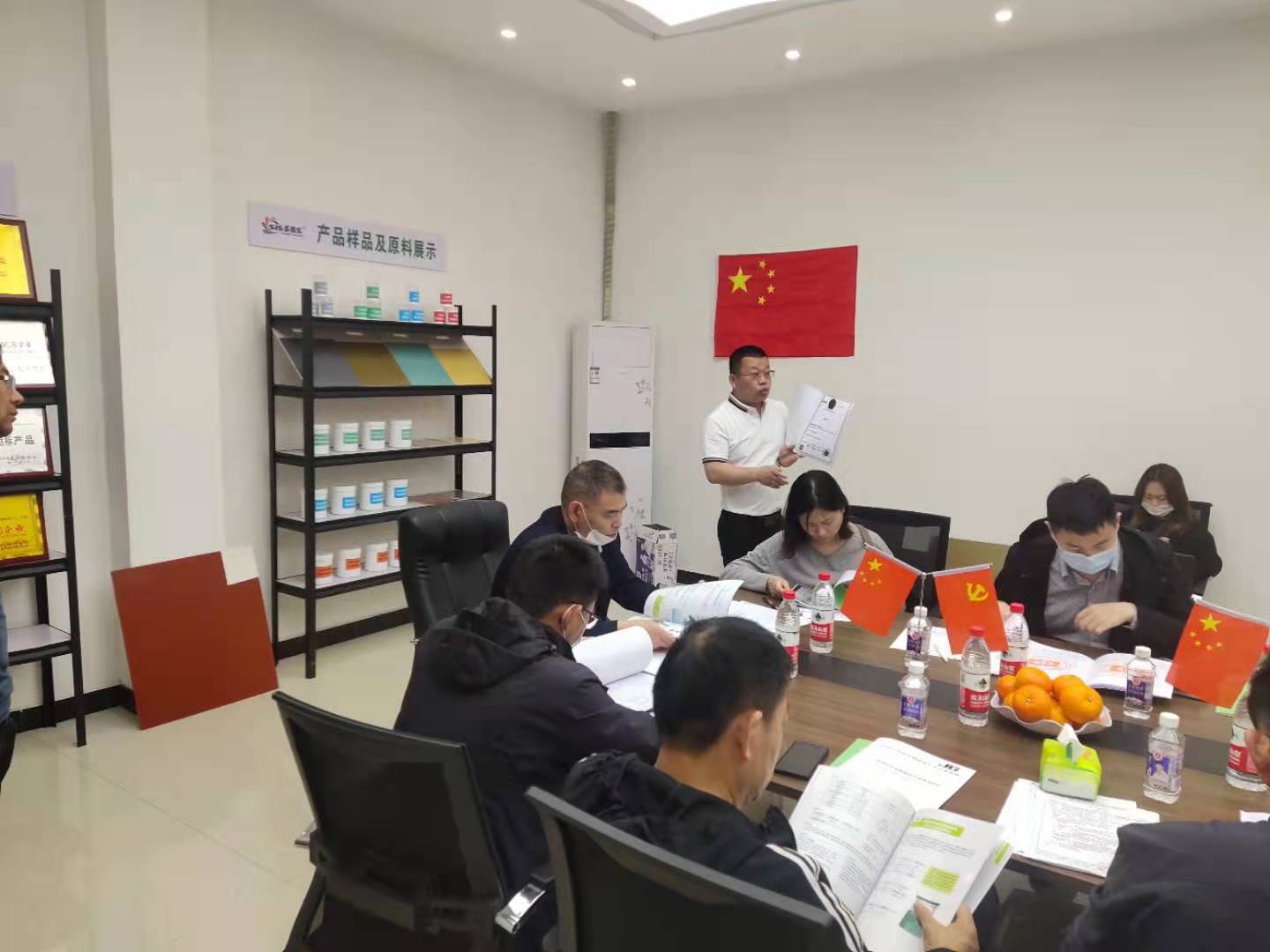 2021年4月中旬湖北荆州市政府等7部门组成考察团来我司考察！